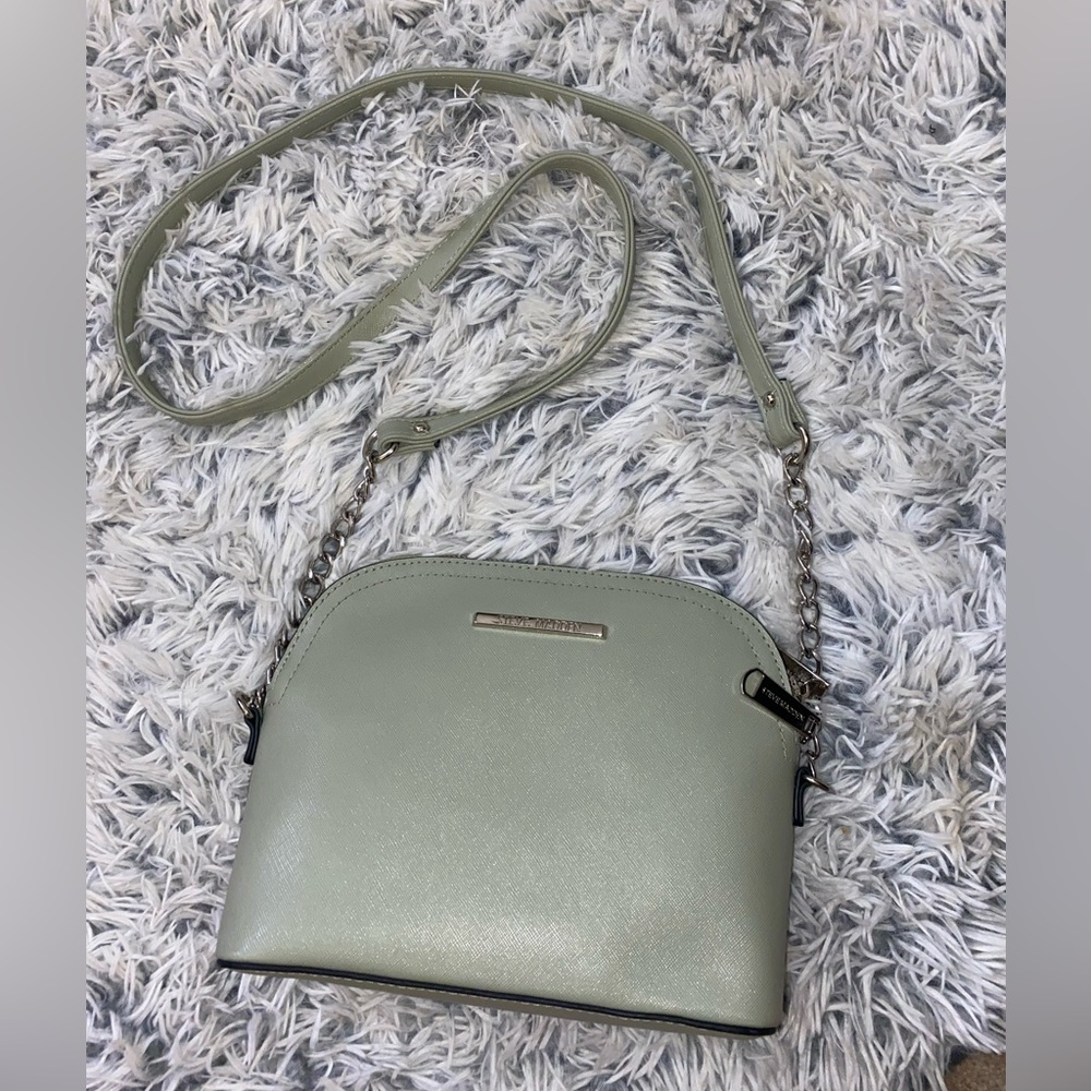 Super cute light green Steve Madden purse